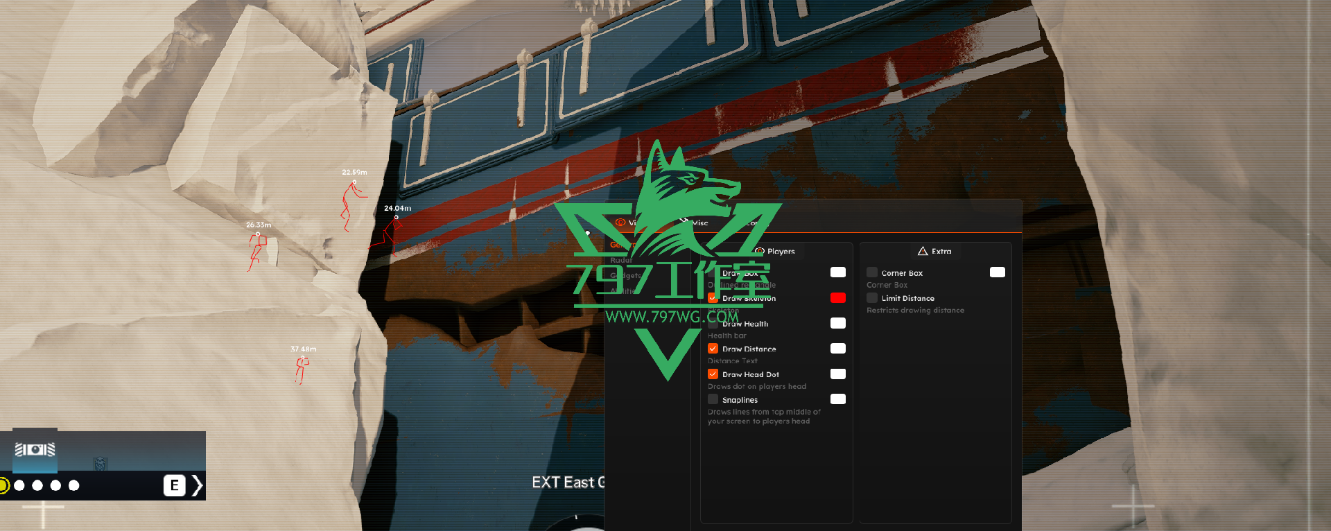 彩虹6号辅助【EXO】单透后坐力控制