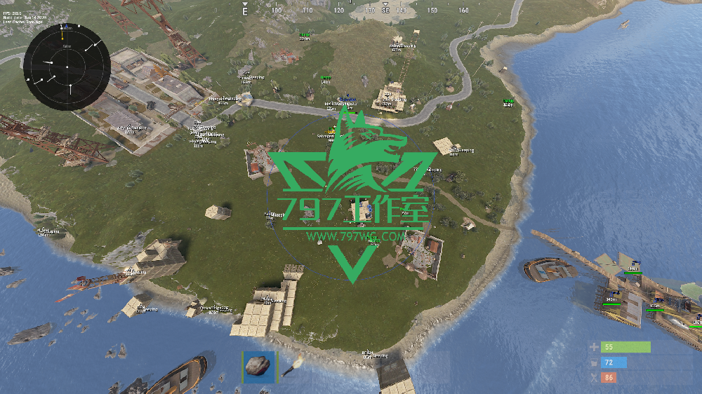 RUST腐蚀辅助【WTF】内部版本稳定大号无拉闸开启简单主播专用