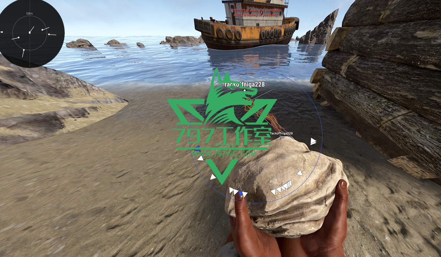 RUST腐蚀辅助【WTF】内部版本稳定大号无拉闸开启简单主播专用