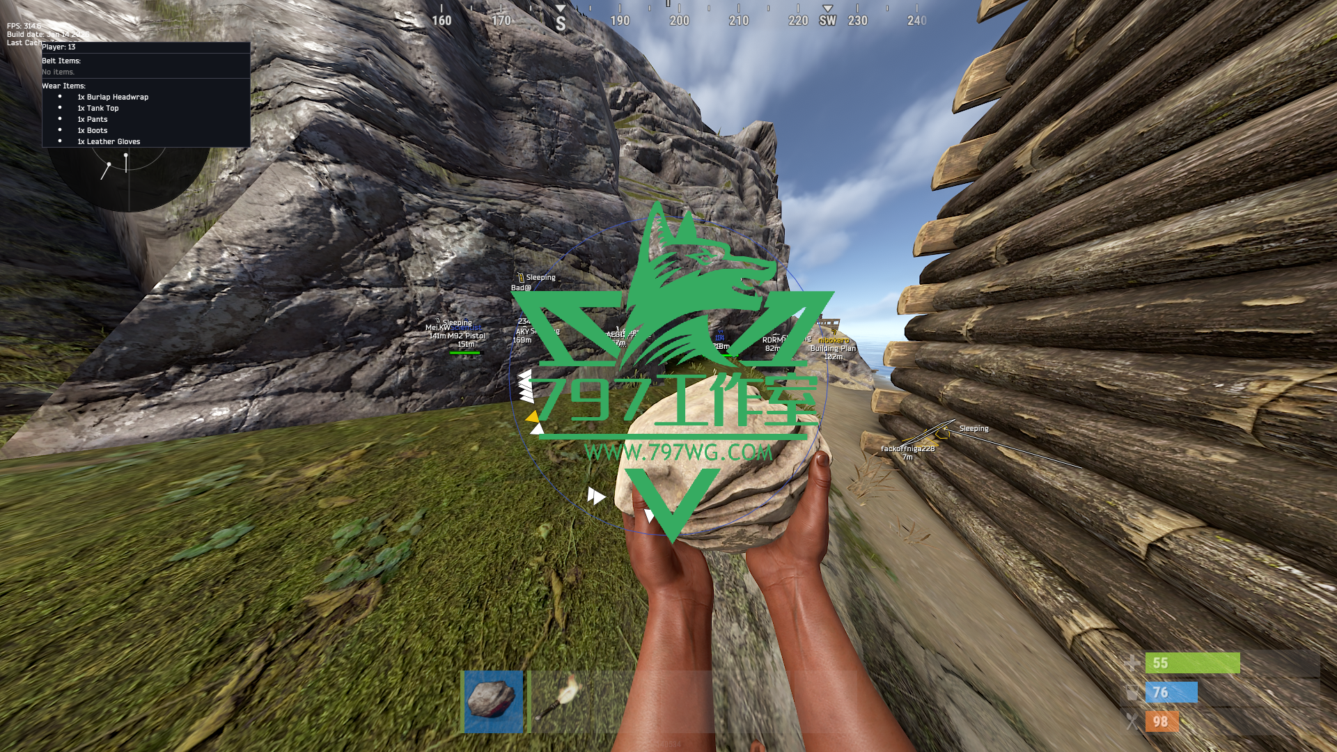 RUST腐蚀辅助【WTF】内部版本稳定大号无拉闸开启简单主播专用